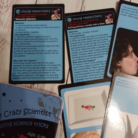 Crazy Scientist - 30 amazing science tricks Crazy Scientist - 30 amazing science tricks