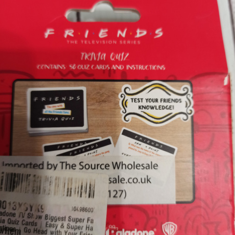 Friends Trivia - quiz z serialem "Przyjaciele" Friends Trivia - quiz z serialem "Przyjaciele"