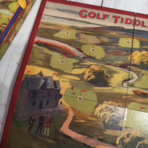 Golf Tiddlywinks - gra w pchełki retro na polu golfowym