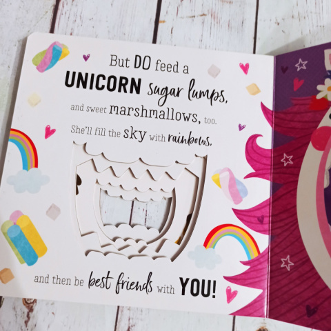 Książka Don't feed the Unicorns Książka Don't feed the Unicorns