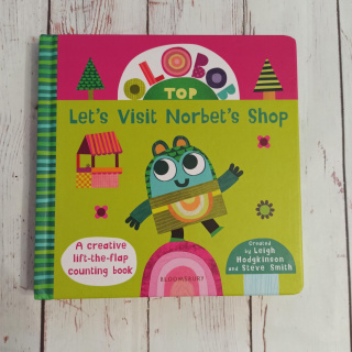 Let's Visit Norbert's Shop - lift-the-flap book