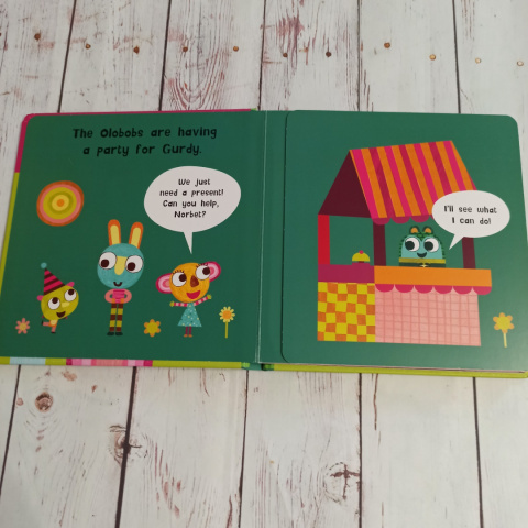 Let's Visit Norbert's Shop - lift-the-flap book