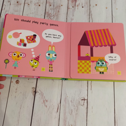 Let's Visit Norbert's Shop - lift-the-flap book