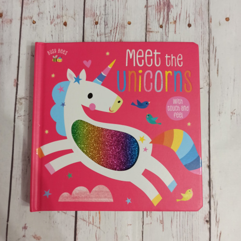 Sensoryczna książka Meet the Unicorns