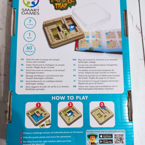 TEMPLE TRAP Smart Games - gra logiczna TEMPLE TRAP Smart Games - gra logiczna
