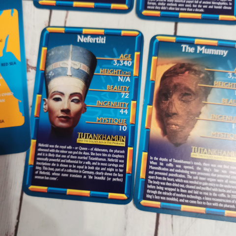 TOP TRUMPS - Ancient Egypt - Tutankhamun