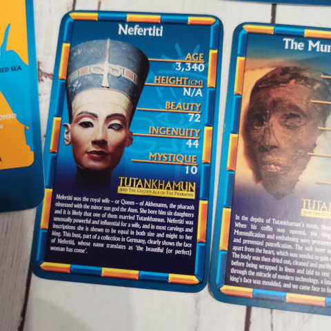 TOP TRUMPS - Ancient Egypt - Tutankhamun