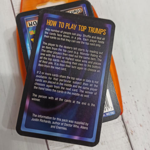 TOP TRUMPS - Doctor Who TOP TRUMPS - Doctor Who