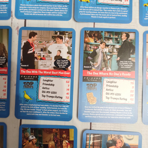 TOP TRUMPS Friends 30 Top Moments TOP TRUMPS Friends 30 Top Moments