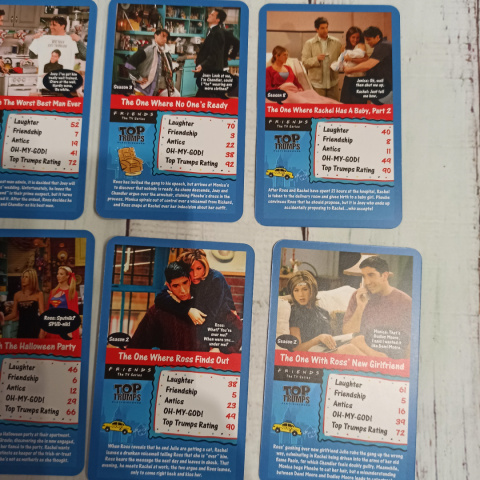 TOP TRUMPS Friends 30 Top Moments TOP TRUMPS Friends 30 Top Moments