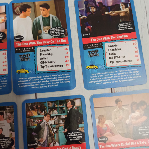 TOP TRUMPS Friends 30 Top Moments TOP TRUMPS Friends 30 Top Moments