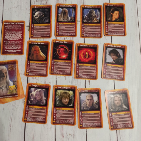 TOP TRUMPS - Lord of the Rings TOP TRUMPS - Lord of the Rings