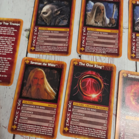 TOP TRUMPS - Lord of the Rings TOP TRUMPS - Lord of the Rings