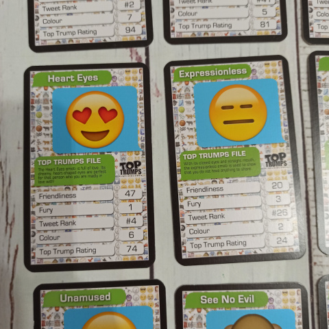 TOP TRUMPS - Top 30 Emotis TOP TRUMPS - Top 30 Emotis
