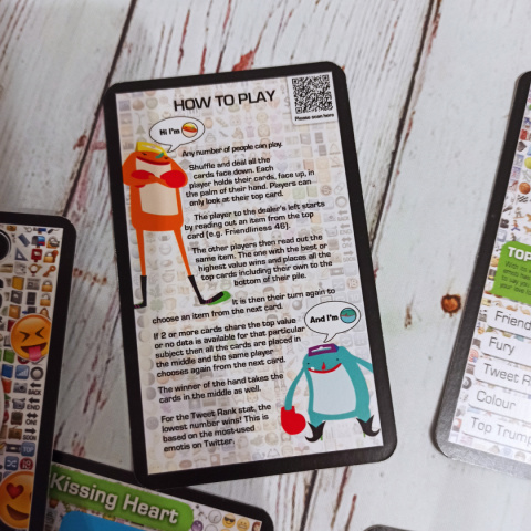 TOP TRUMPS - Top 30 Emotis TOP TRUMPS - Top 30 Emotis