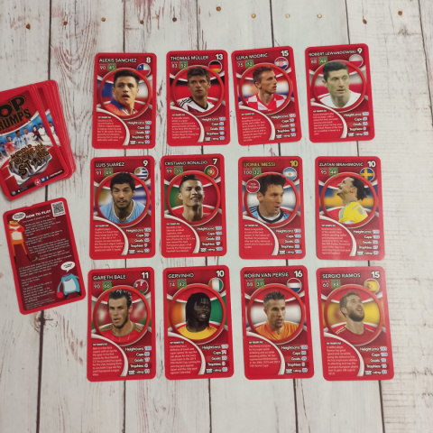 TOP TRUMPS World Football Stars