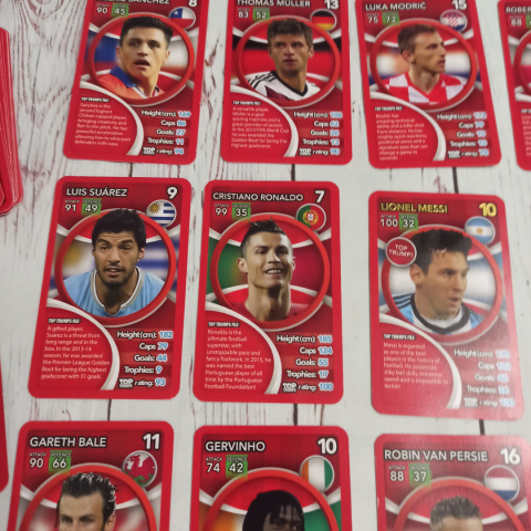 TOP TRUMPS World Football Stars