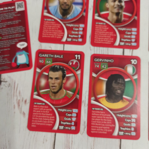 TOP TRUMPS World Football Stars