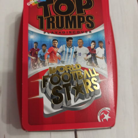 TOP TRUMPS World Football Stars