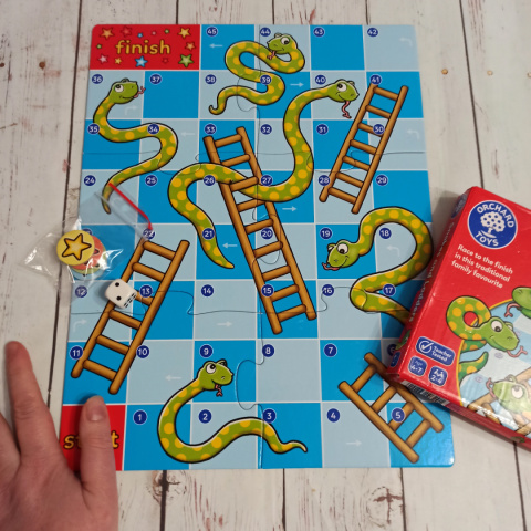 SNAKES AND LADDERS Orchard Toys SNAKES AND LADDERS Orchard Toys