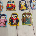 Zestaw 26 Pingwinów do memory