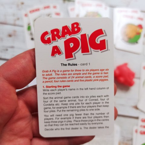 Gra Grab a Pig ze zwierzętami z farmy Gra Grab a Pig ze zwierzętami z farmy